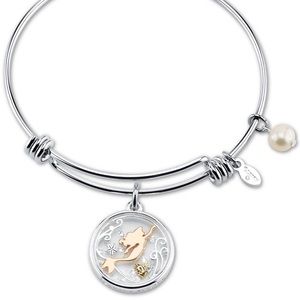 BNWT Disney’s The Little Mermaid Tri-Tone Bangle